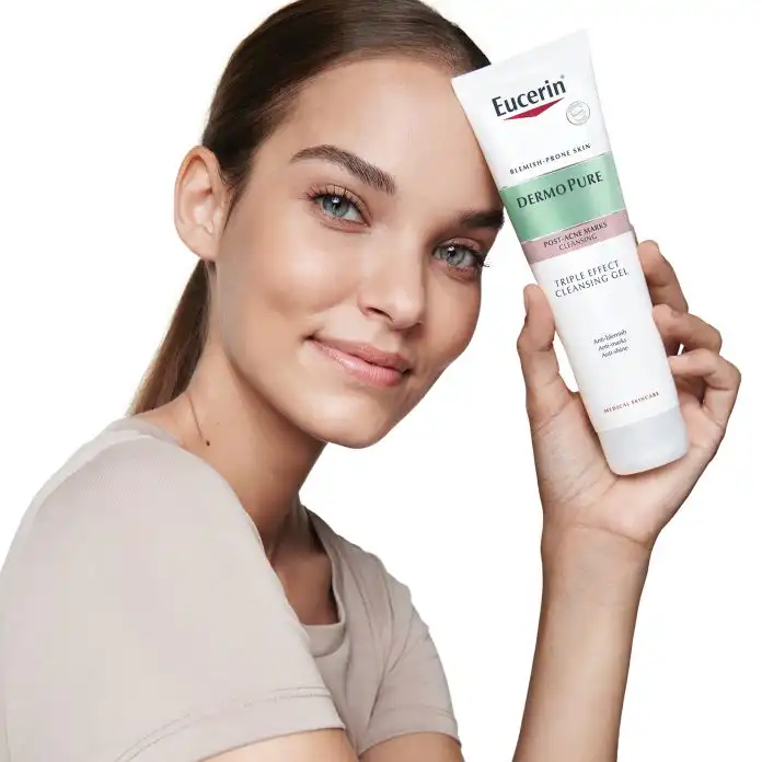 Eucerin Dermopure gel ima trostruko djelovanje za kožu sklonu nepravilnostima Eucerin Dermopure gel ima trostruko djelovanje za kožu sklonu nepravilnostima