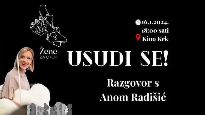 Volite priče o uspjehu, motivaciji, inspiraciji? Ne propustite gostovanje Ane Radišić na Krku! Volite priče o uspjehu, motivaciji, inspiraciji? Ne propustite gostovanje Ane Radišić na Krku!