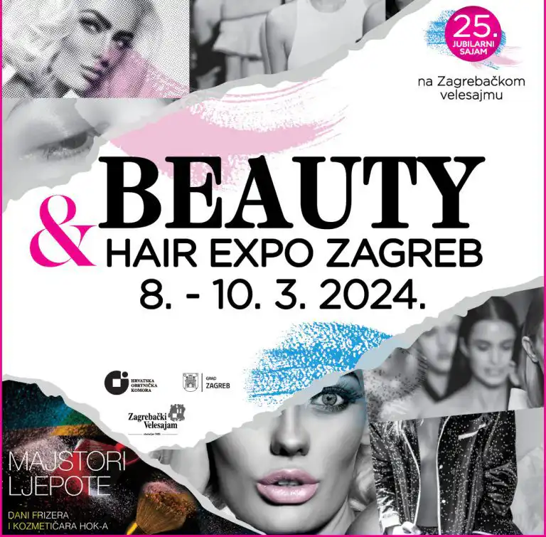 Sve je spremno za jubilarno izdanje BEAUTY&HAIR EXPO ZAGREB 2024 sajma