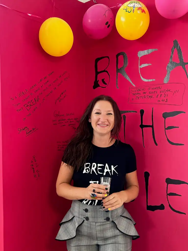 Bile smo na otvorenju Break the rules cornera, Andrea Anić uvijek ima super ideje!