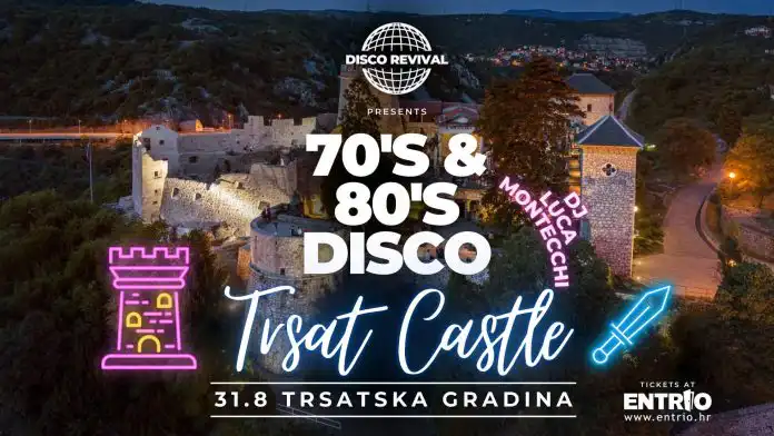 Disko groznica stiže na Trsatsku gradinu: oživite zlatne godine 70-ih i 80-ih na otvorenom Disko groznica stiže na Trsatsku gradinu: oživite zlatne godine 70-ih i 80-ih na otvorenom