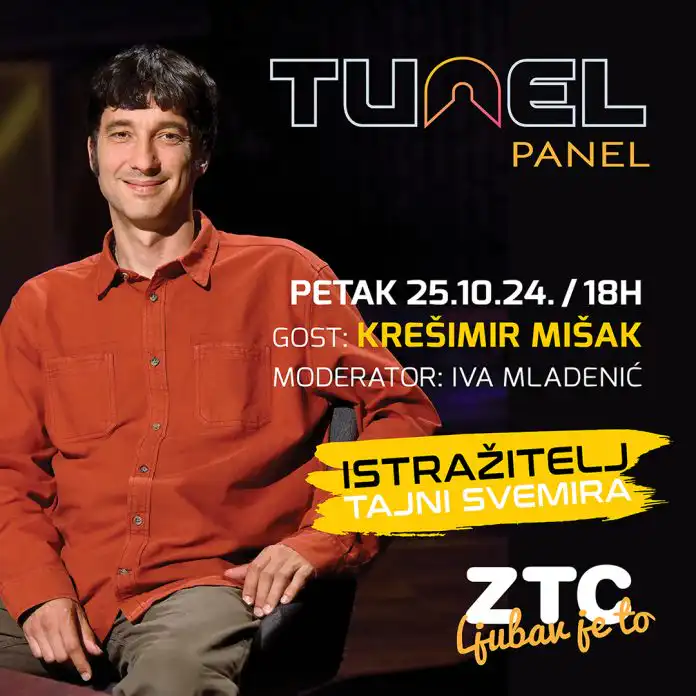 Krešimir Mišak gost je idućeg Tunel panela u ZTC-u. Vidimo se 25.10.! Krešimir Mišak gost je idućeg Tunel panela u ZTC-u. Vidimo se 25.10.!
