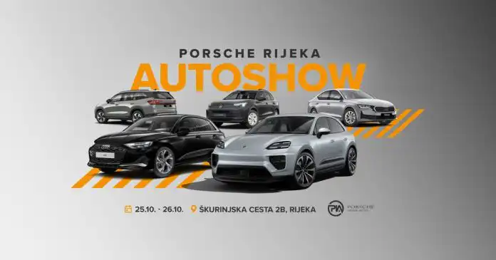 Porsche Rijeka Autoshow 25.10 i 26.10. na Škurinjama Porsche Rijeka Autoshow 25.10 i 26.10. na Škurinjama