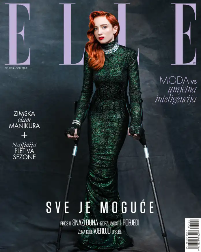 Zvijezda zimskog broja magazina Elle je Ana Bulut Križić – anđeo koji ni celebralna paraliza ne zaustavlja u želji da postane model Zvijezda zimskog broja magazina Elle je Ana Bulut Križić – anđeo koji ni celebralna paraliza ne zaustavlja u želji da postane model
