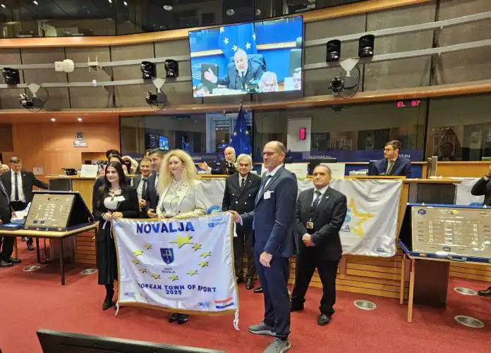 Grad Novalja u Bruxellesu primio titulu Europskog grada sporta za 2025. godinu Grad Novalja u Bruxellesu primio titulu Europskog grada sporta za 2025. godinu