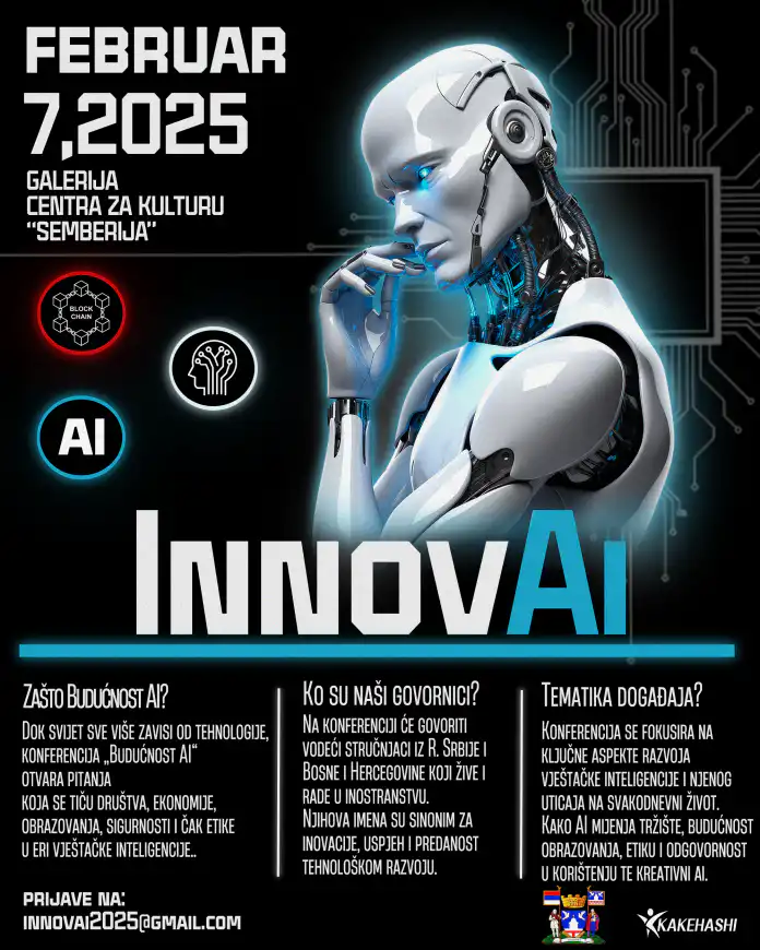 Budućnost AI-ja: Konferencija u Bijeljini spaja lokalne talente i globalne stručnjake Budućnost AI-ja: Konferencija u Bijeljini spaja lokalne talente i globalne stručnjake