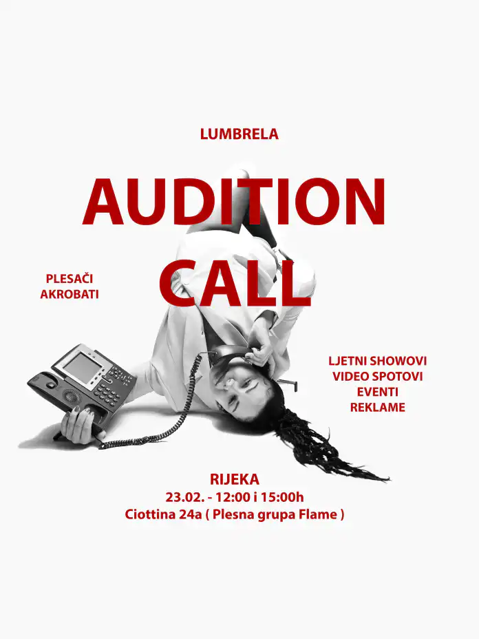 Ples je dio vašeg života? Ne propustite plesnu audiciju u Rijeci! Ples je dio vašeg života? Ne propustite plesnu audiciju u Rijeci!