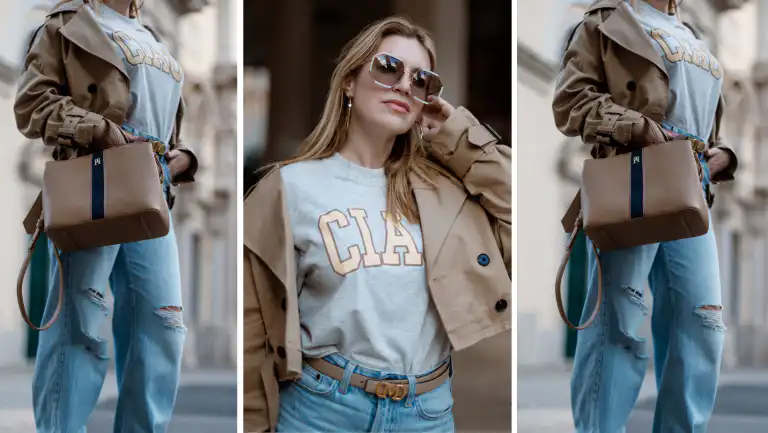 Jedan moj dnevni styling za radni dan u Rijeci.