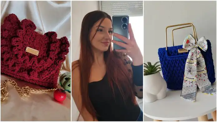 Anamarija Jurić od bake je naslijedila dar za heklanje. Danas izrađuje prekrasne torbe. Anamarija Jurić od bake je naslijedila dar za heklanje. Danas izrađuje prekrasne torbe.