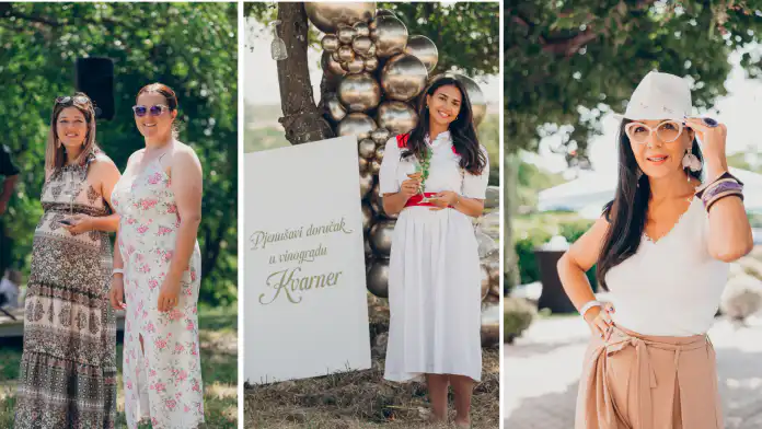 Pjenušavi doručak u vinogradu, naše savršeno jutro u Novom Vinodolskom. Pjenušavi doručak u vinogradu, naše savršeno jutro u Novom Vinodolskom.