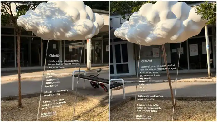Oblačić stihova u Gervaisovoj ulici. Kad ulica postane poezija! Oblačić stihova u Gervaisovoj ulici. Kad ulica postane poezija!