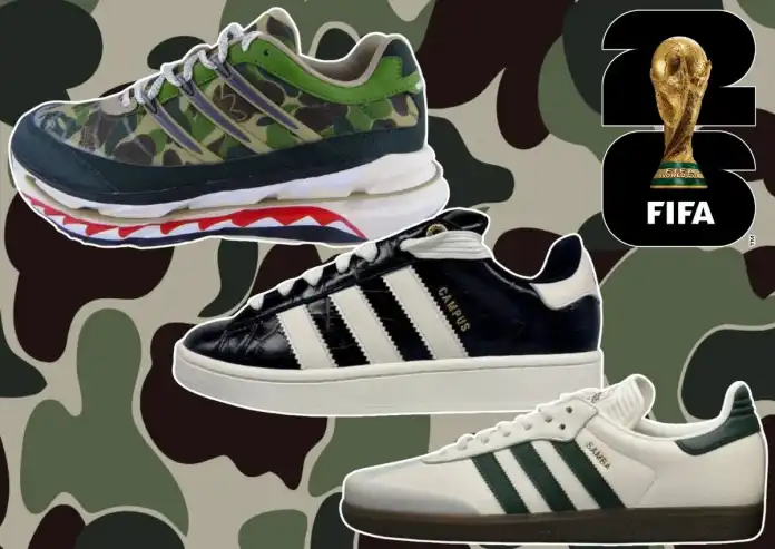 Bape x Adidas kolekcija za Svjetsko nogometno prvenstvo Bape x Adidas kolekcija za Svjetsko nogometno prvenstvo
