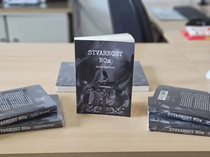 Laura Barabaš dolazi u Gradsku knjižnicu Rijeka promovirati roman ,,Stvarnost NOx” Laura Barabaš dolazi u Gradsku knjižnicu Rijeka promovirati roman ,,Stvarnost NOx”