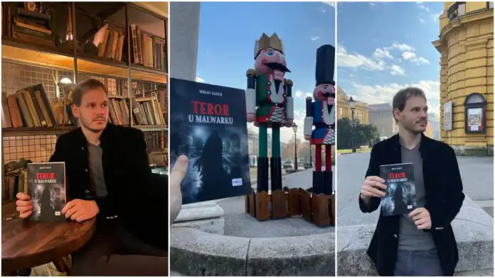 Mislav Gleich predstavio svoj novi roman „Teror u Malwarku“ Mislav Gleich predstavio svoj novi roman „Teror u Malwarku“