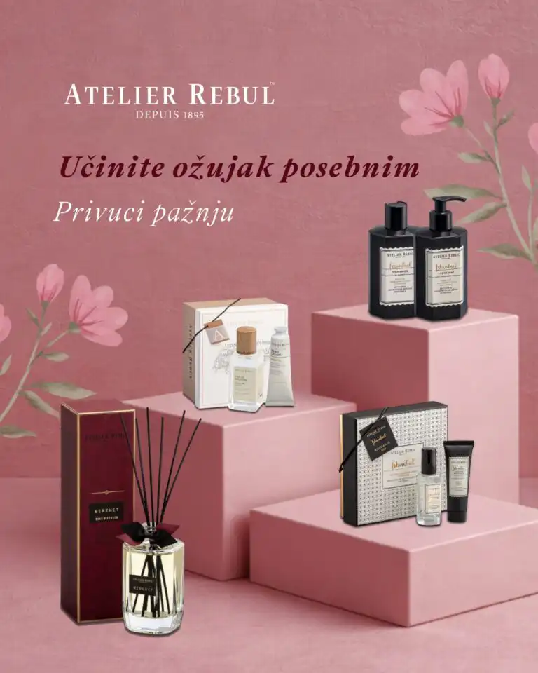 Atelier Rebul ima posebne poklone za povodom Dana žena.