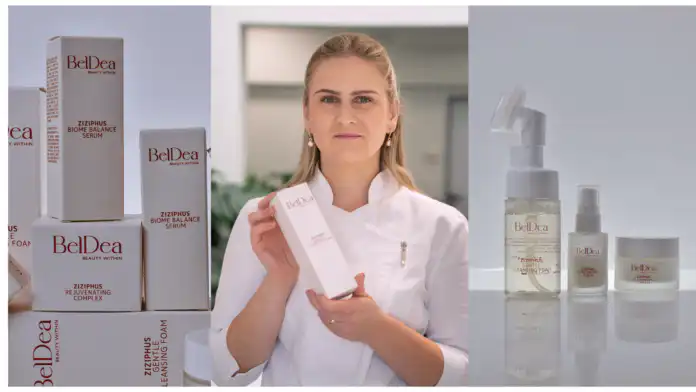 BelDea je hrvatski brend kozmetike. Božica Međugorac spojila je stručnost i osobnu priču. BelDea je hrvatski brend kozmetike. Božica Međugorac spojila je stručnost i osobnu priču.