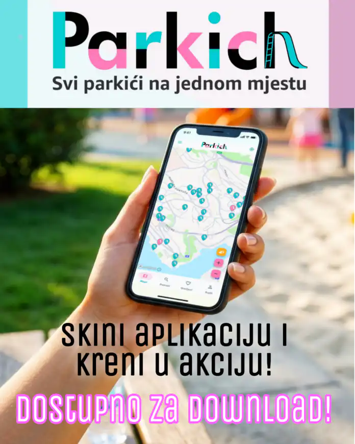 Parkich aplikacija: Otkrijte igrališta u Rijeci i okolici Parkich aplikacija: Otkrijte igrališta u Rijeci i okolici