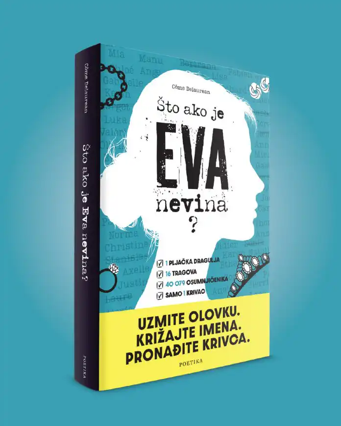 Što ako je Eva nevina? – krimić koji se ne čita, nego rješava Što ako je Eva nevina? – krimić koji se ne čita, nego rješava