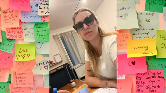 Jedno od najljepših iskustava u Parizu, napisala sam pismo budućoj sebi. Jedno od najljepših iskustava u Parizu, napisala sam pismo budućoj sebi.